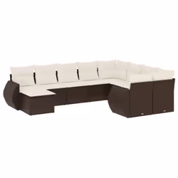VidaXL 3221862, Crème, Rotin, Verre trempé, 110 kg, Adultes et enfants, 550 mm, 550 mm
