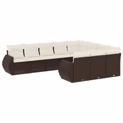 VidaXL 3221892, Crème, Rotin, Acier, 110 kg, Adultes et enfants, 710 mm, 620 mm
