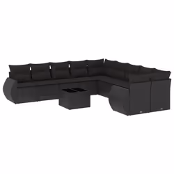 VidaXL 3221904, Noir, Rotin, Acier, 110 kg, Adultes et enfants, 700 mm, 620 mm
