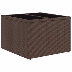 VidaXL 3221922 banc de jardin Rotin, Verre trempé - Vue supplémentaire 7
