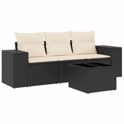 VidaXL 3222265, Crème, Rotin, Verre trempé, 110 kg, Adultes et enfants, 550 mm, 550 mm
