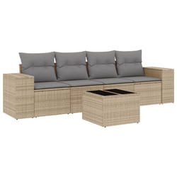 VidaXL 3222288 banc de jardin Rotin, Verre trempé