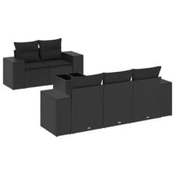 VidaXL 3222294 banc de jardin Rotin, Verre trempé