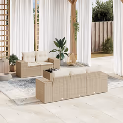 VidaXL 3222297 banc de jardin Rotin, Verre trempé