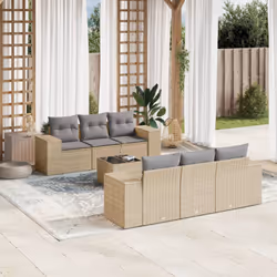 VidaXL 3222308 banc de jardin Rotin, Verre trempé