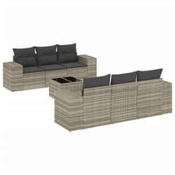 VidaXL 3222311 banc de jardin Rotin, Verre trempé