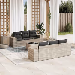 VidaXL 3222311 banc de jardin Rotin, Verre trempé