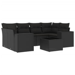 VidaXL 3222314 banc de jardin Rotin, Verre trempé