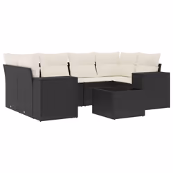 VidaXL 3222315, Crème, Rotin, Verre trempé, 110 kg, Adultes et enfants, 550 mm, 550 mm