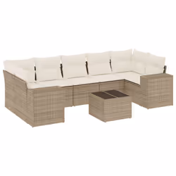 VidaXL 3222337, Crème, Rotin, Verre trempé, 110 kg, Adultes et enfants, 550 mm, 550 mm