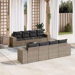 VidaXL 3222349 banc de jardin Rotin, Verre trempé