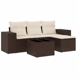 VidaXL 3222472, Crème, Rotin, Acier, 110 kg, Adultes et enfants, 550 mm, 550 mm