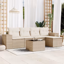 VidaXL 3222497 banc de jardin Rotin, Verre trempé
