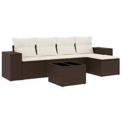 VidaXL 3222502 banc de jardin Rotin, Verre trempé