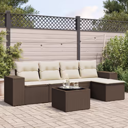 VidaXL 3222502 banc de jardin Rotin, Verre trempé