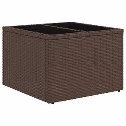 VidaXL 3222502 banc de jardin Rotin, Verre trempé - Vue supplémentaire 8