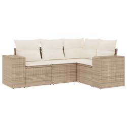 VidaXL 3222517, Crème, Rotin, Verre trempé, 110 kg, Adultes et enfants, 550 mm, 550 mm