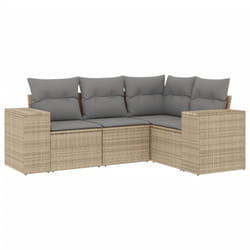 VidaXL 3222518 banc de jardin Rotin, Verre trempé