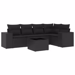 VidaXL 3222524, Noir, Rotin, Acier, 110 kg, Adultes et enfants, 830 mm, 620 mm