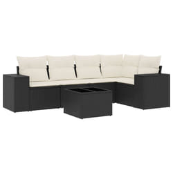 VidaXL 3222525 banc de jardin Rotin, Acier