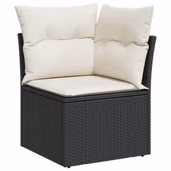 VidaXL 3222525 banc de jardin Rotin, Acier - Vue supplémentaire 4