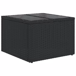 VidaXL 3222525 banc de jardin Rotin, Acier - Vue supplémentaire 6