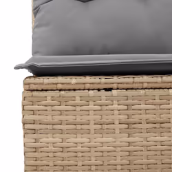 VidaXL 3222528 banc de jardin Rotin, Acier - Vue supplémentaire 7
