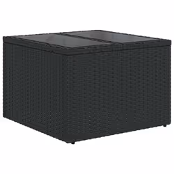 VidaXL 3222535 banc de jardin Rotin, Verre trempé - Vue supplémentaire 6