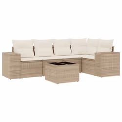 VidaXL 3222537, Crème, Rotin, Verre trempé, 110 kg, Adultes et enfants, 550 mm, 550 mm