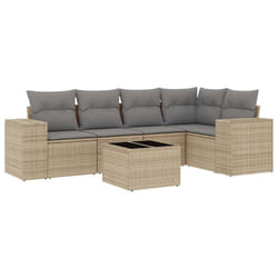 VidaXL 3222538 banc de jardin Rotin, Verre trempé