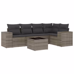 VidaXL 3222539, Gris foncé, Rotin, Verre trempé, 110 kg, Adultes et enfants, 550 mm, 550 mm