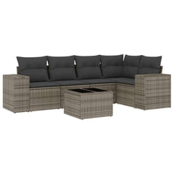 VidaXL 3222539 banc de jardin Rotin, Verre trempé