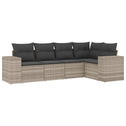 VidaXL 3222541 banc de jardin Rotin, Verre trempé