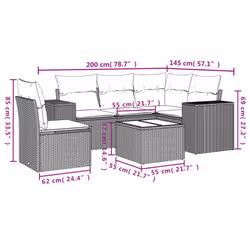 VidaXL 3222577 ensemble de meubles de jardin - Vue supplémentaire 8