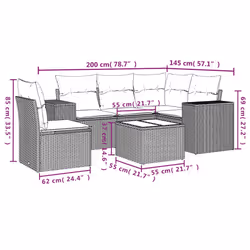 VidaXL 3222581 ensemble de meubles de jardin - Vue supplémentaire 8