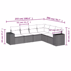 VidaXL 3222611 ensemble de meubles de jardin - Vue supplémentaire 7