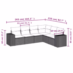 VidaXL 3222615 ensemble de meubles de jardin - Vue supplémentaire 7