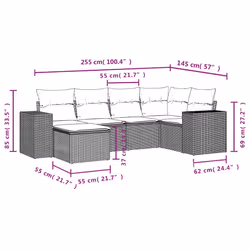 VidaXL 3222857 ensemble de meubles de jardin - Vue supplémentaire 8