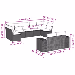 VidaXL 3223015 ensemble de meubles de jardin - Vue supplémentaire 7