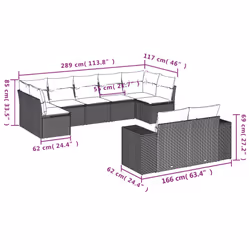 VidaXL 3223017 ensemble de meubles de jardin - Vue supplémentaire 7
