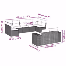 VidaXL 3223021 ensemble de meubles de jardin - Vue supplémentaire 7