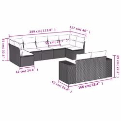 VidaXL 3223025 ensemble de meubles de jardin - Vue supplémentaire 7