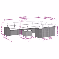 VidaXL 3223037 ensemble de meubles de jardin - Vue supplémentaire 8