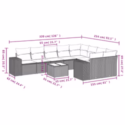 VidaXL 3223047 ensemble de meubles de jardin - Vue supplémentaire 8