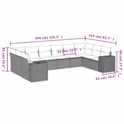 VidaXL 3223065 ensemble de meubles de jardin - Vue supplémentaire 7