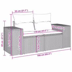 VidaXL 3223084 ensemble de meubles de jardin - Vue supplémentaire 8