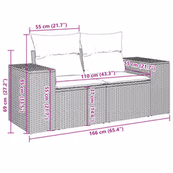VidaXL 3223101 ensemble de meubles de jardin - Vue supplémentaire 8