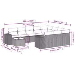 VidaXL 3223129 ensemble de meubles de jardin - Vue supplémentaire 8