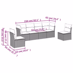 VidaXL 3217373 ensemble de meubles de jardin