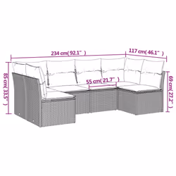 VidaXL 3217388 ensemble de meubles de jardin